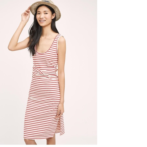 Anthropologie Dresses & Skirts - Anthropologie Striped Tank Dress new size M